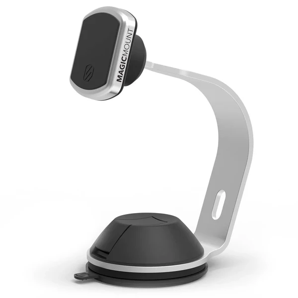 Магнитный держатель Scosche MagicMount Pro Home | Office Silver для смартфонов с креплением для Apple Watch