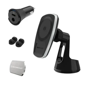 Автомобильная зарядка Scosche MagicMount Pro Charge 4 MagSafe для iPhone - Фото 2