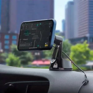 Автомобильная зарядка Scosche MagicMount Pro Charge 4 MagSafe для iPhone - Фото 3