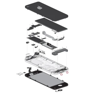Нижние винты для iPhone 4, 4S - Фото 2