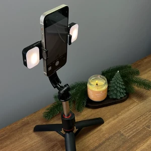 Селфі-палка зі штативом та LED підсвіткою для iPhone/Android, поворот на 360°, 116 см | iLoungeMax Selfie - Фото 8