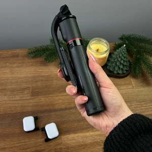Селфі-палка зі штативом та LED підсвіткою для iPhone/Android, поворот на 360°, 116 см | iLoungeMax Selfie - Фото 7