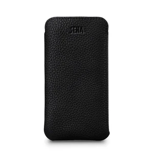 Чорний шкіряний чохол-кишеня Sena UltraSlim Black для iPhone 12 Pro Max SFD481NPUS - Фото 1