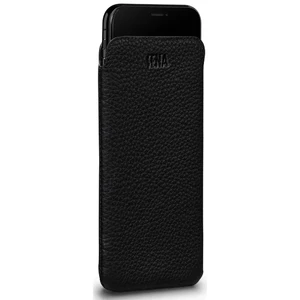 Чорний шкіряний чохол-кишеню Sena Cases UltraSlim Leather Sleeve для iPhone XS Max | 11 Pro Max  - Фото 1