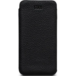 Чорний шкіряний чохол-кишеню Sena Cases UltraSlim Leather Sleeve для iPhone XS Max | 11 Pro Max - Фото 2