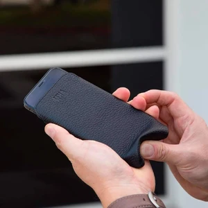 Шкіряний чохол-кишеня Sena Ultraslim Wallet Bordo для iPhone 13 Pro Max - Фото 4