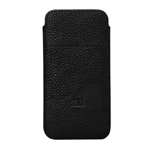 Шкіряний чохол-кишеня Sena UltraSlim Wallet Black для iPhone 12 | 12 Pro