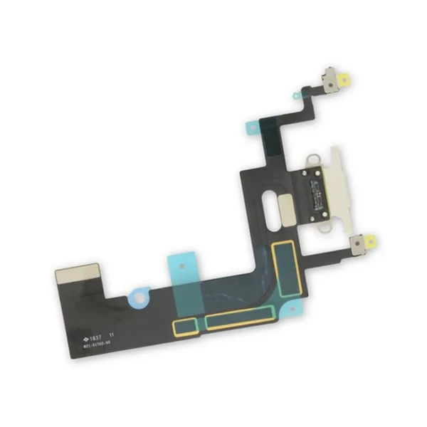Шлейф з роз'ємом зарядки Lightning (White) для iPhone XR в Чернівцях