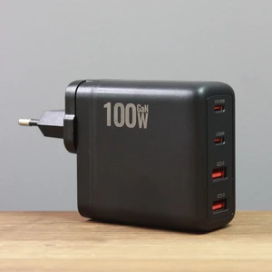 Быстрая зарядка GaN 100W PD для MacBook / iPhone / iPad, 2x USB-A и 2x USB-C | iLoungeMax GaN Fast Charging - Фото 5