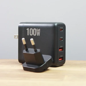Быстрая зарядка GaN 100W PD для MacBook / iPhone / iPad, 2x USB-A и 2x USB-C | iLoungeMax GaN Fast Charging - Фото 4