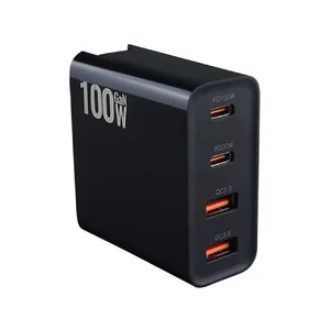 Быстрая зарядка GaN 100W PD для MacBook / iPhone / iPad, 2x USB-A и 2x USB-C | iLoungeMax GaN Fast Charging - Фото 2