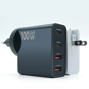 Быстрая зарядка GaN 100W PD для MacBook / iPhone / iPad, 2x USB-A и 2x USB-C | iLoungeMax GaN Fast Charging - Фото 3