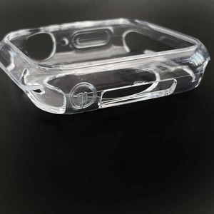 Тонкий прозрачный TPU чехол oneLounge SilicolDots для Apple Watch SE 2 | SE | 6 | 5 | 4 40mm - Фото 9