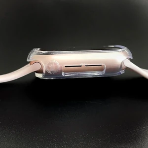 Тонкий прозрачный TPU чехол oneLounge SilicolDots для Apple Watch SE 2 | SE | 6 | 5 | 4 40mm - Фото 8