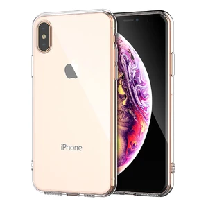 Тонкий прозорий чохол TPU oneLounge 1Silicol для iPhone X | XS - Фото 3