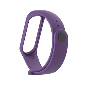 Силіконовий ремінець iLoungeMax для фітнес-браслета Xiaomi Mi Band 3 | 4 Purple - Фото 3