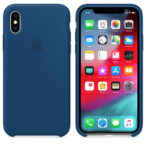Силиконовый чехол iLoungeMax Silicone Case Blue Horizon для iPhone X | XS OEM (MTF92) - Фото 3