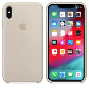 Силиконовый чехол iLoungeMax Silicone Case Stone для iPhone XS Max OEM (MRWJ2) - Фото 4