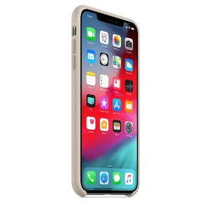 Силиконовый чехол iLoungeMax Silicone Case Stone для iPhone XS Max OEM (MRWJ2) - Фото 5