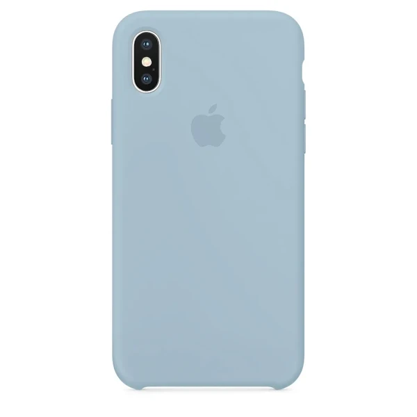 Силиконовый чехол iLoungeMax Silicone Case Denim Blue для iPhone XS Max OEM (MW952) в Ровно