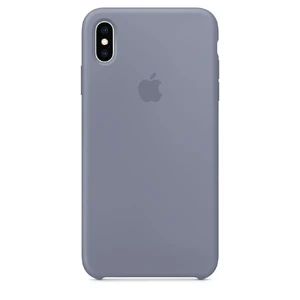 Силиконовый чехол iLoungeMax Silicone Case Lavender Gray для iPhone XS Max OEM (MTFH2)  - Фото 1