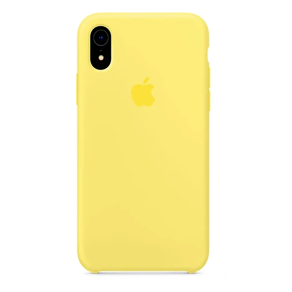 Силіконовий чохол iLoungeMax Silicone Case Lemonade для iPhone XR OEM