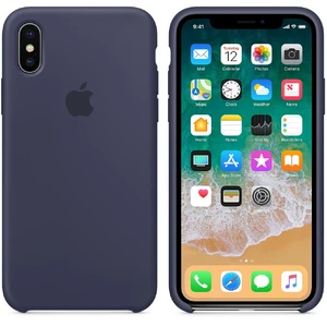 Силиконовый чехол iLoungeMax Silicone Case Midnight Blue для iPhone XS Max OEM (MRWG2) - Фото 3