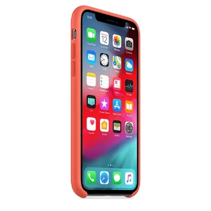 Силиконовый чехол iLoungeMax Silicone Case Nectarine для iPhone X | XS OEM (MTFA2) - Фото 5