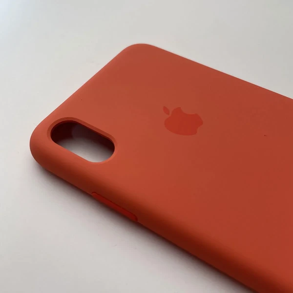 Силіконовий чохол iLoungeMax Silicone Case Nectarine для iPhone XS Max OEM