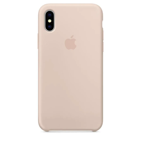 Силиконовый чехол iLoungeMax Silicone Case Pink Sand для iPhone X | XS OEM в Кропивницком