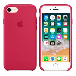 Силиконовый чехол iLoungeMax Silicone Case Rose Red для iPhone SE 3 | SE 2 | 8 | 7 OEM (MQGT2) - Фото 2