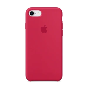 Силиконовый чехол iLoungeMax Silicone Case Rose Red для iPhone SE 3 | SE 2 | 8 | 7 OEM (MQGT2)  - Фото 1