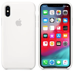 Силиконовый чехол iLoungeMax Silicone Case White для iPhone X | XS OEM (MRW82) - Фото 3