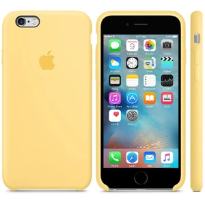 Силиконовый чехол iLoungeMax Silicone Case Yellow для iPhone 6 | 6s OEM - Фото 4