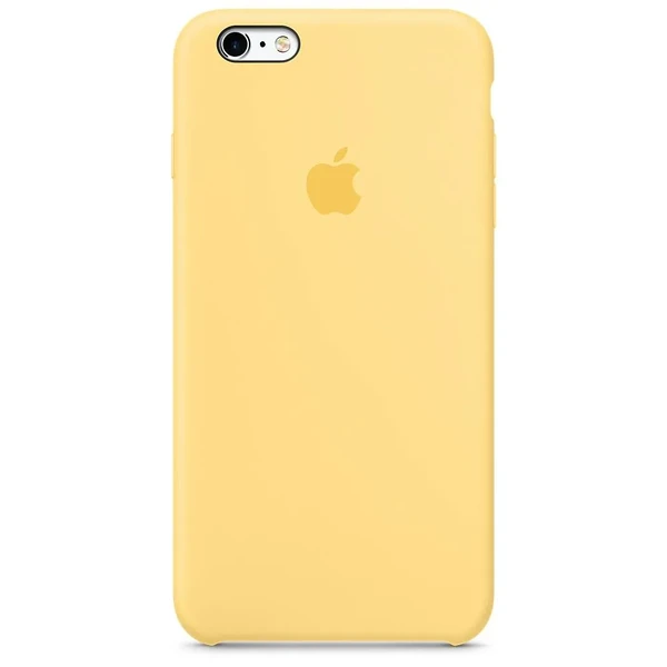 Силиконовый чехол iLoungeMax Silicone Case Yellow для iPhone 6 Plus | 6s Plus OEM (MM6H2) в Кропивницком