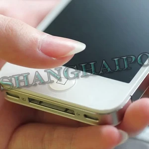 Силиконовая белая накладка на кнопку iLoungeMax HOME для iPhone | iPad | iPod Touch - Фото 2