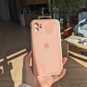 Силіконовий чохол iLoungeMax Silicone Case Peach для iPhone 11 OEM - Фото 2