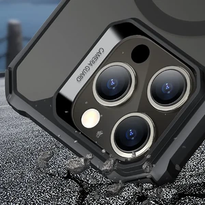 Силиконовый чехол с MagSafe ESR Air Armor HaloLock Frosted Black для iPhone 15 - Фото 5