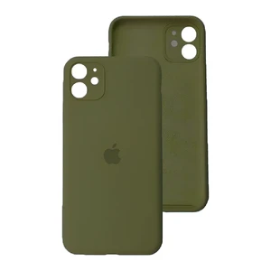 Силиконовый чехол iLoungeMax Silicone Case Olive для iPhone 11 OEM  - Фото 1