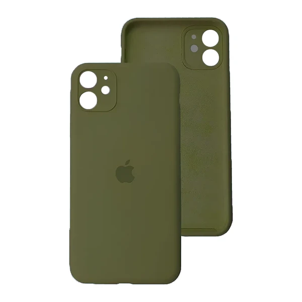 Силіконовий чохол iLoungeMax Silicone Case Olive для iPhone 11 OEM