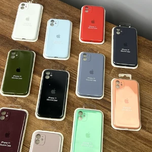 Силиконовый чехол iLoungeMax Silicone Case Stone для iPhone 11 OEM - Фото 6