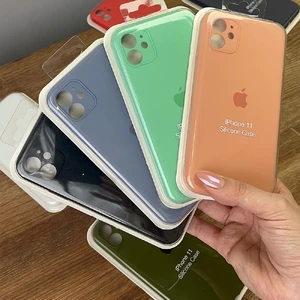 Силиконовый чехол iLoungeMax Silicone Case Light Blue для iPhone 11 OEM - Фото 5
