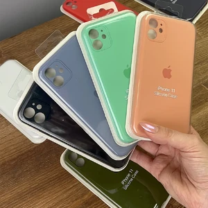 Силиконовый чехол iLoungeMax Silicone Case Papaya для iPhone 11 OEM - Фото 4