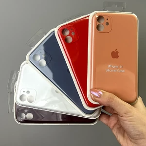 Силиконовый чехол iLoungeMax Silicone Case Papaya для iPhone 11 OEM - Фото 2