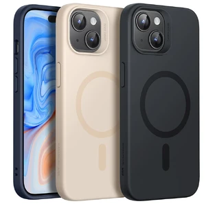 Силиконовый чехол с MagSafe ESR Cloud Soft Case Halolock Black для iPhone 15 Plus - Фото 4
