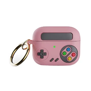 Силіконовий чохол для AirPods 3 з кільцем | iLoungeMax 3D Game Console Pink  - Фото 1