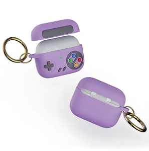 Силиконовый чехол для AirPods 3 с кольцом | iLoungeMax 3D Game Console Purple - Фото 2