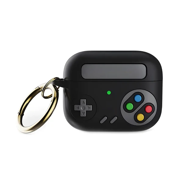 Силиконовый чехол для AirPods Pro 2 | Pro с кольцом | iLoungeMax 3D Game Console Black в Одессе