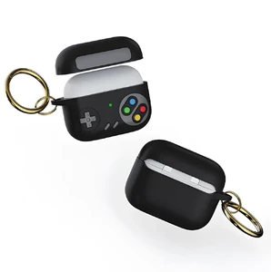 Силиконовый чехол для AirPods Pro 2 | Pro с кольцом | iLoungeMax 3D Game Console Black - Фото 2