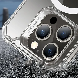 Силіконовий чохол з MagSafe ESR Air Armor HaloLock Clear для iPhone 15 Pro Max - Фото 9